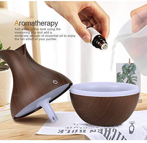 Difuzor arome vază – cu LED aprins