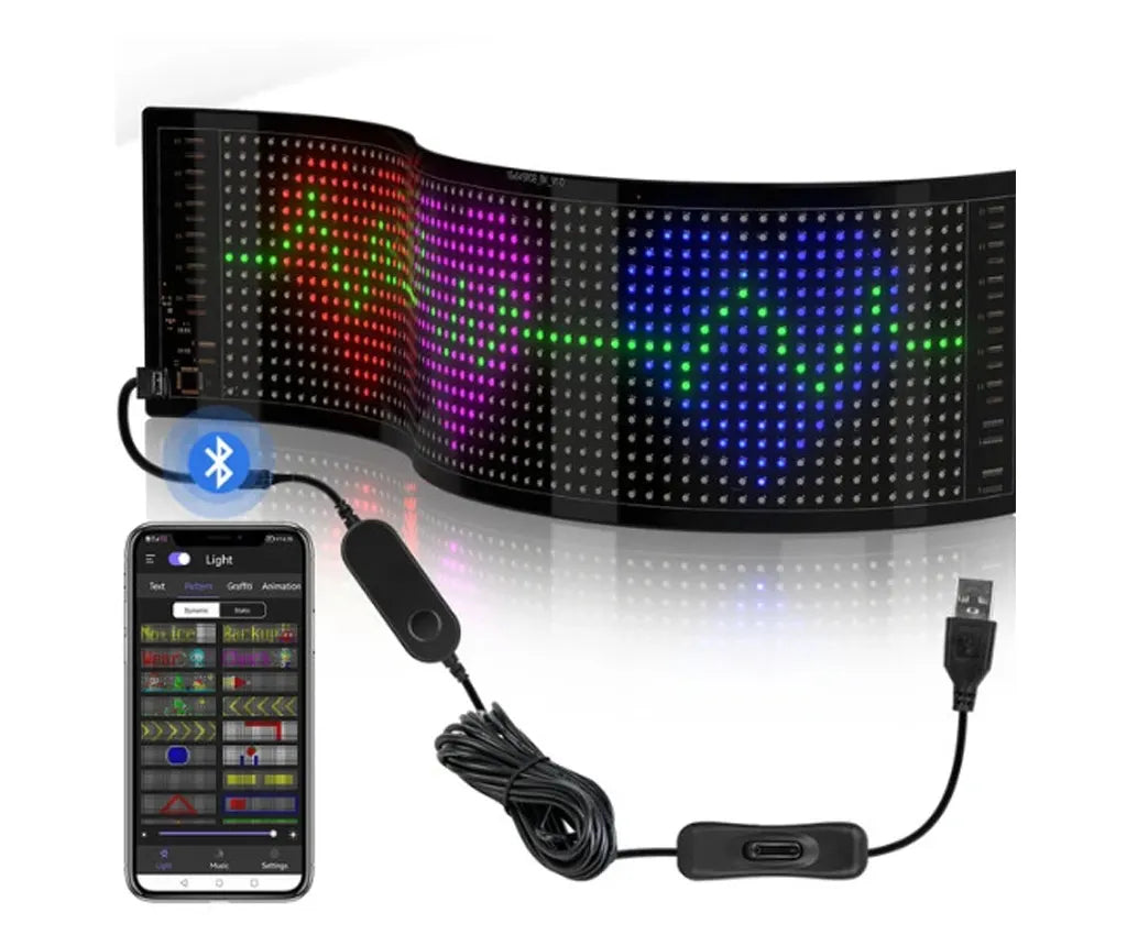 Ecran LED flexibil – detalii