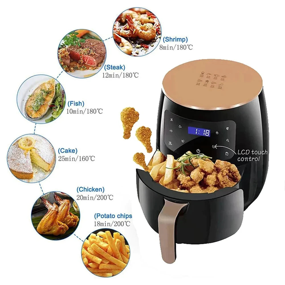 Air fryer 6L – coș de gătit
