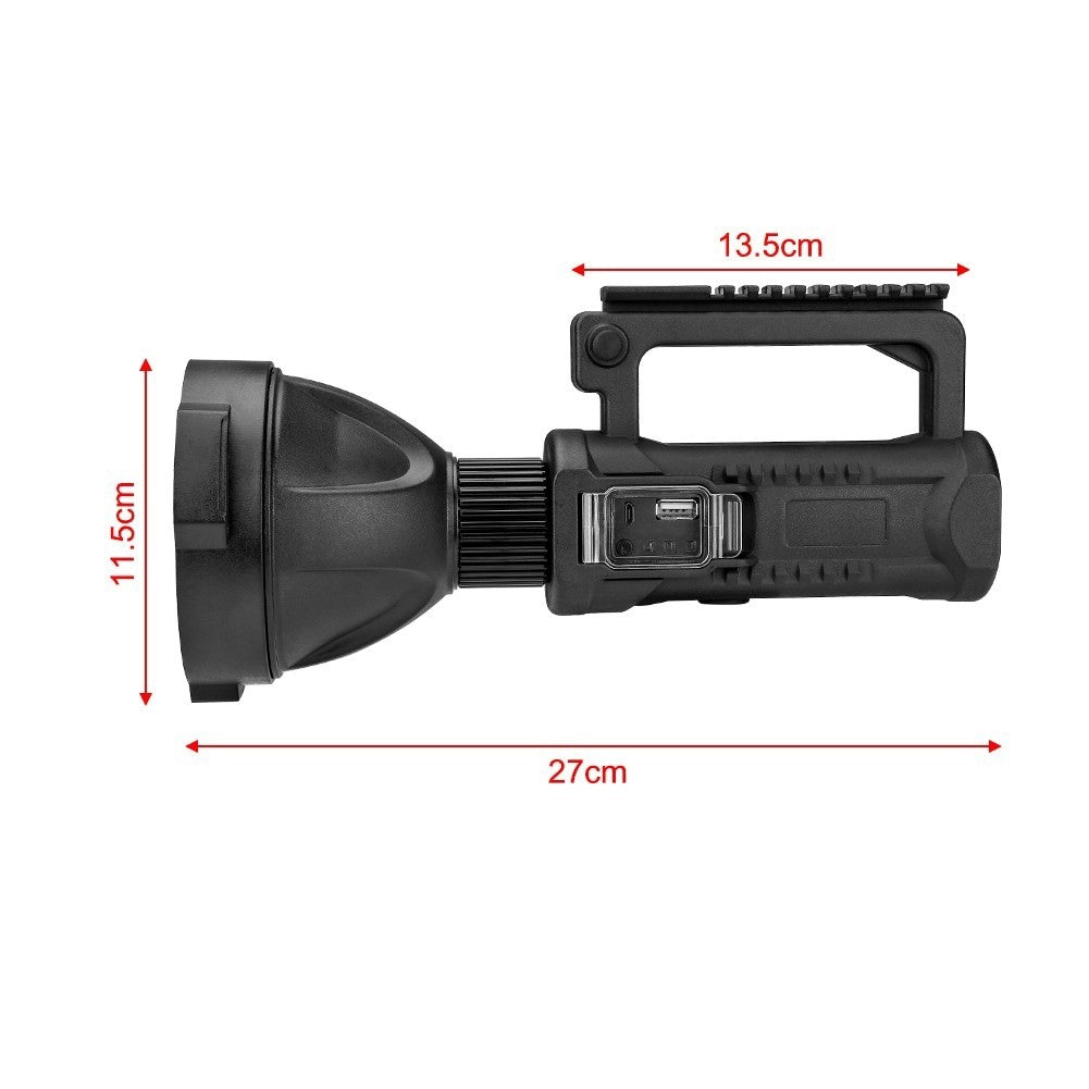 Lanternă LED – mufe USB și powerbank