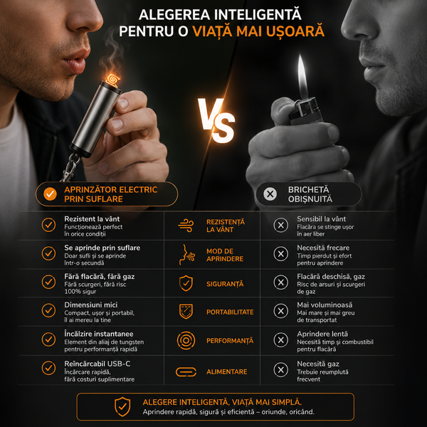 MiniBlow Aprindere prin Suflare Compactă