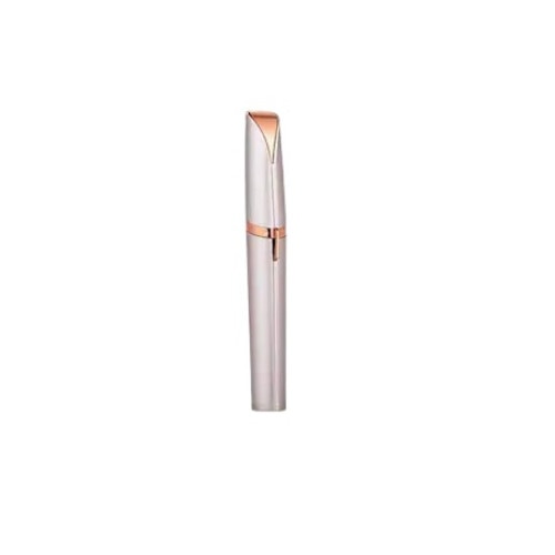 Trimmer electric de precizie pentru sprâncene, alb cu rose gold